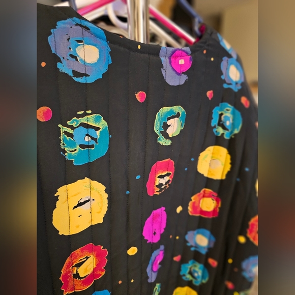 Reversible vintage quilted jacket - Picture 5 of 12